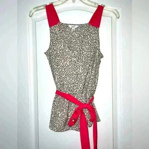 Candies dressy tank top with tie